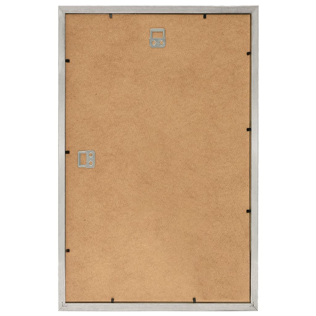 vidaXL Κορνίζες Κολάζ για Τοίχο 5 τεμ. Ασημί 70 x 90 εκ. MDF