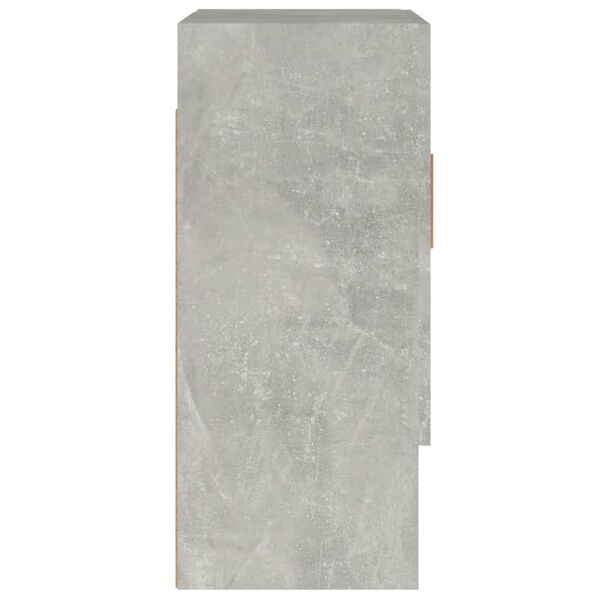 vidaXL Ντουλάπι Τοίχου Γκρι Σκυρ. 60x31x70 εκ. Επεξεργασμένο Ξύλο