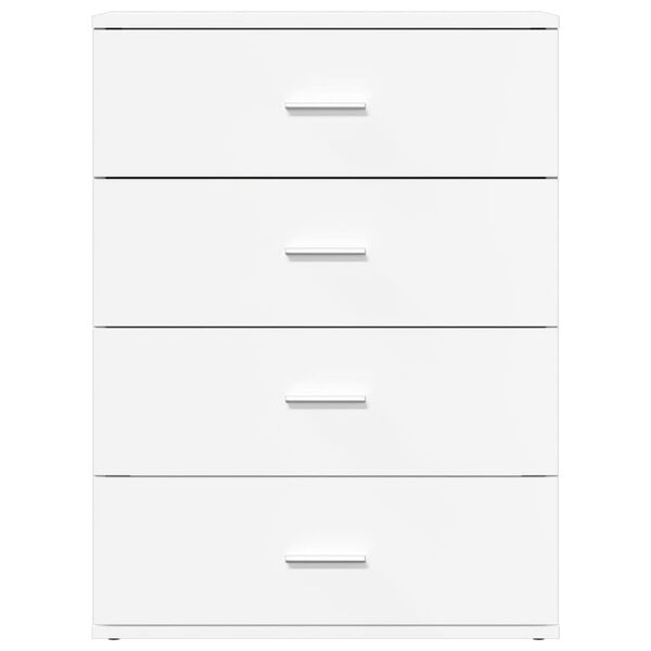 vidaXL Βοηθητικά Ντουλάπια 2 τεμ. Λευκή 60 x 39 x 80 εκ. Επεξεργ. Ξύλο
