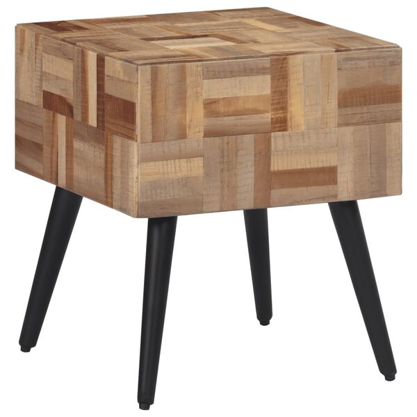 vidaXL Τραπεζάκι Βοηθητικό 40 x 40 x 45 εκ. Μασίφ Ανακυκλωμένο Teak