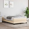 vidaXL &Kappa;&rho;&epsilon;&beta;ά&tau;&iota; Boxspring &mu;&epsilon; &Sigma;&tau;&rho;ώ&mu;&alpha; &Kappa;&rho;&epsilon;&mu; 120x190 &epsilon;&kappa;. &Upsilon;&phi;&alpha;&sigma;&mu;ά&tau;&iota;&nu;&omicron;