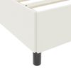 vidaXL Σκελετός Κρεβατιού Κρεμ 80 x 200 cm Βελούδο