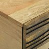 vidaXL Τραπεζάκι σαλονιού Καφέ και Μαύρο 80 x 50 x 40 cm