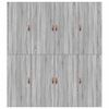 vidaXL Σκελετός Κρεβατιού Γκρι sonoma 180 x 200 cm Επεξεργασμένο ξύλο