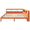 vidaXL Κρεβάτι Βιβλιοθήκη Χωρίς Στρώμα 180x200 εκ Μασίφ Ξύλο Πεύκου