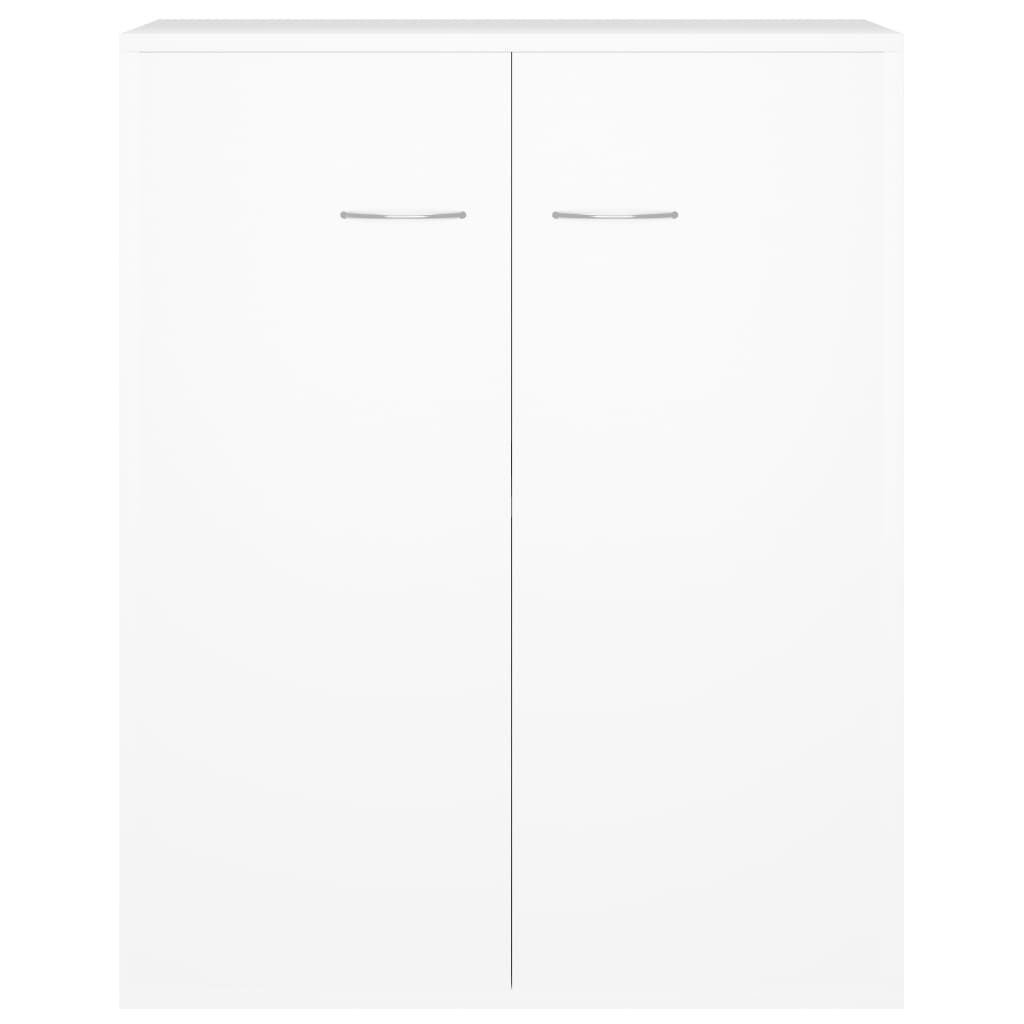 vidaXL Ντουλάπι Λευκό 60 x 30 x 75 εκ. από Επεξεργασμένο Ξύλο