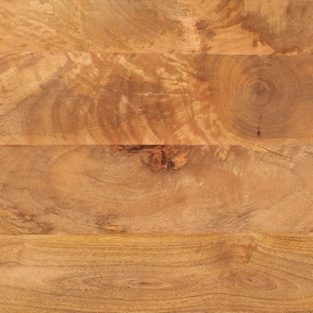vidaXL Βοηθητικό Έπιπλο Καφέ/Μαύρο 40x33,5x75 εκ. Μασίφ Ξύλο Μάνγκο