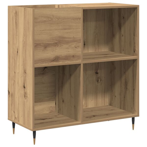 vidaXL Ντουλάπι Δίσκων Παλιού Ξύλου 84,5x38x89 εκ Επεξεργασμένο Ξύλο