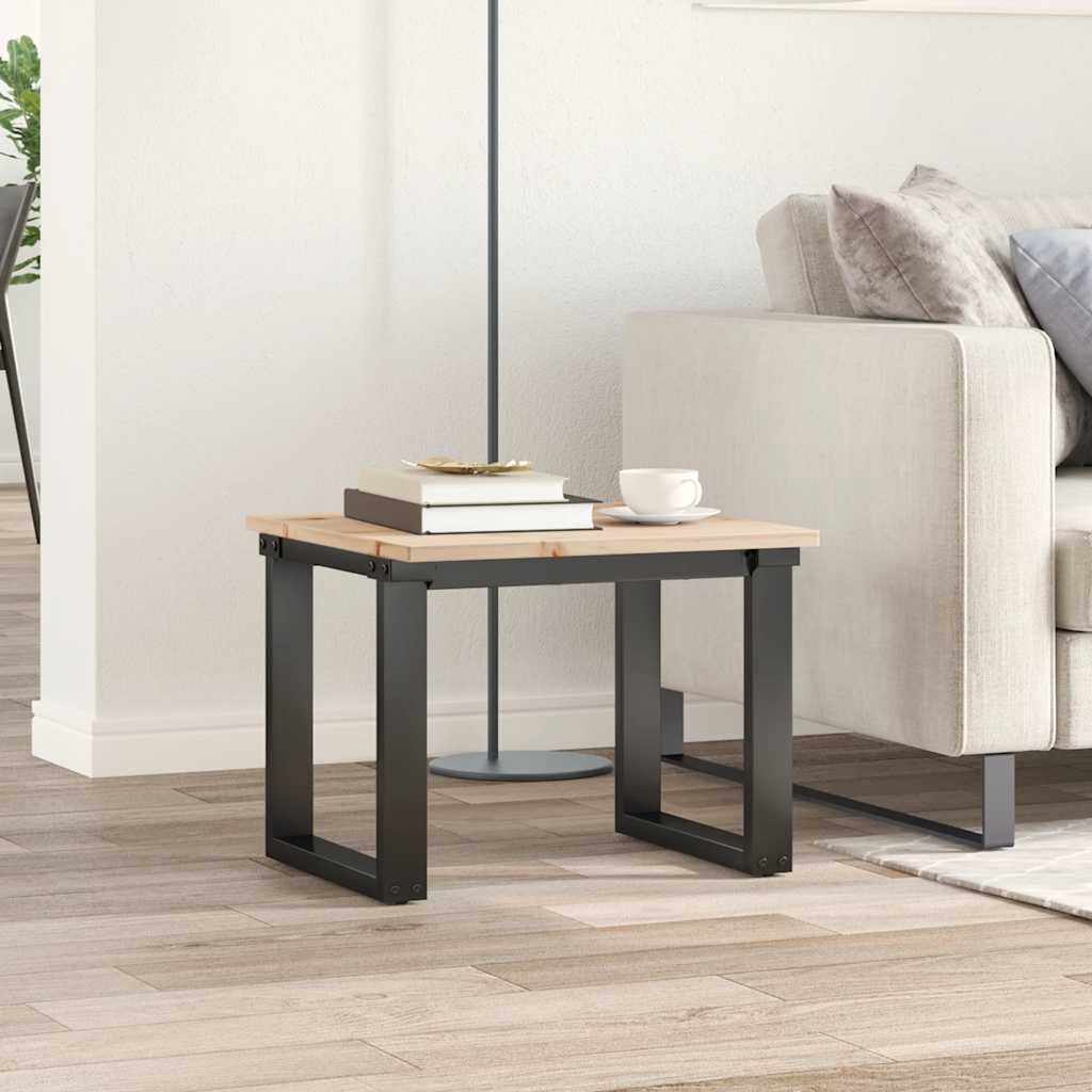 vidaXL Επιφάνεια Τραπεζιού Τετράγωνη 50x50x1,7 εκ. Μασίφ Ξύλο Πεύκου