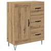 vidaXL Highboard Artisan Oak 69,5 x 34 x 180 &epsilon;&kappa;. &Epsilon;&pi;&epsilon;&xi;&epsilon;&rho;&gamma;&alpha;&sigma;&mu;έ&nu;&omicron; &xi;ύ&lambda;&omicron;