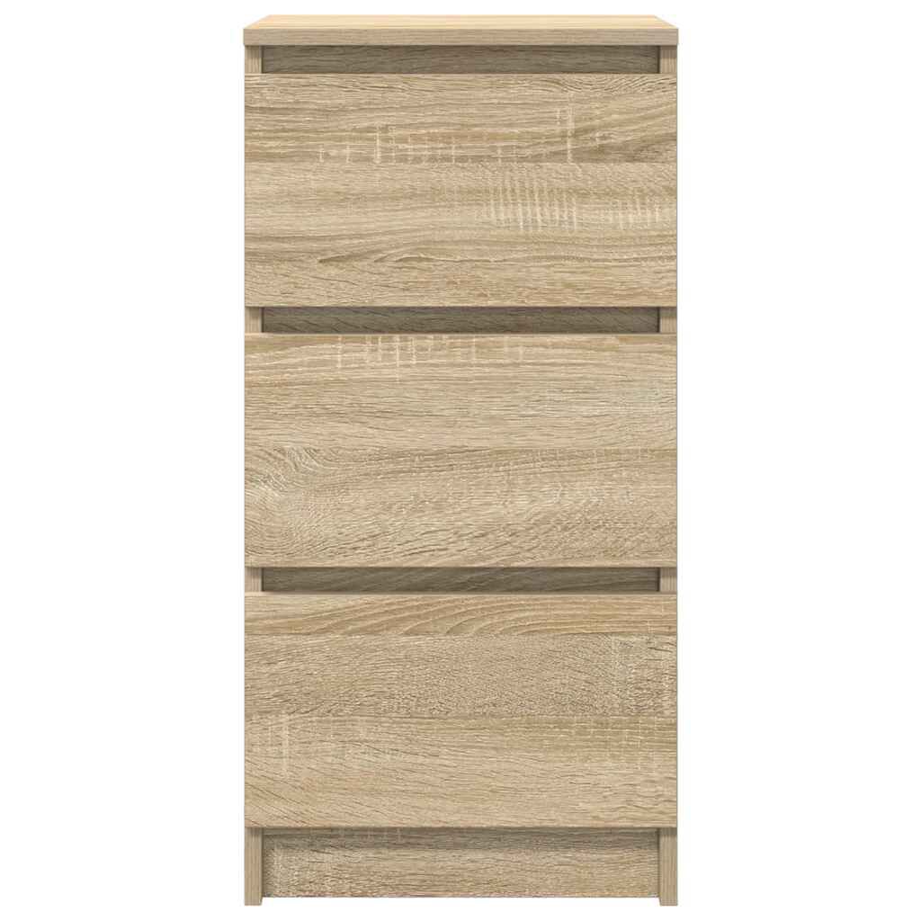 vidaXL Ραφιέρα Sonoma Δρυς 37,5x35x76 εκ. από Επεξεργ. Ξύλο