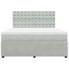 vidaXL &Kappa;&rho;&epsilon;&beta;ά&tau;&iota; Boxspring &mu;&epsilon; &Sigma;&tau;&rho;ώ&mu;&alpha; &Alpha;&nu;&omicron;&iota;&chi;&tau;ό &Gamma;&kappa;&rho;&iota; 180x200 &epsilon;&kappa;. &Beta;&epsilon;&lambda;&omicron;ύ&delta;&iota;&nu;&omicron;