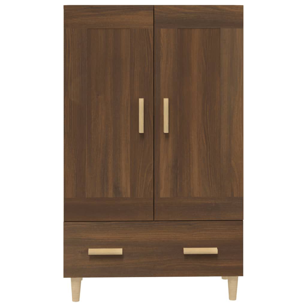 vidaXL Ντουλάπα Καφέ Δρυς 70 x 31 x 115 εκ. από Επεξεργασμένο Ξύλο