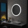 vidaXL Καθρέφτης Μπάνιου με LED 80 εκ.