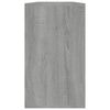 vidaXL Παπουτσοθήκη Γκρι Sonoma 80x24x45 εκ. από Επεξεργασμένο Ξύλο