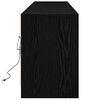 vidaXL Ντουλάπι TV Μαύρο 182 x 34 x 50 εκ