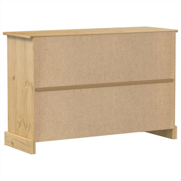 vidaXL Ντουλάπι Corona 112 x 40 x 75 εκ. από Μασίφ Ξύλο Πεύκου