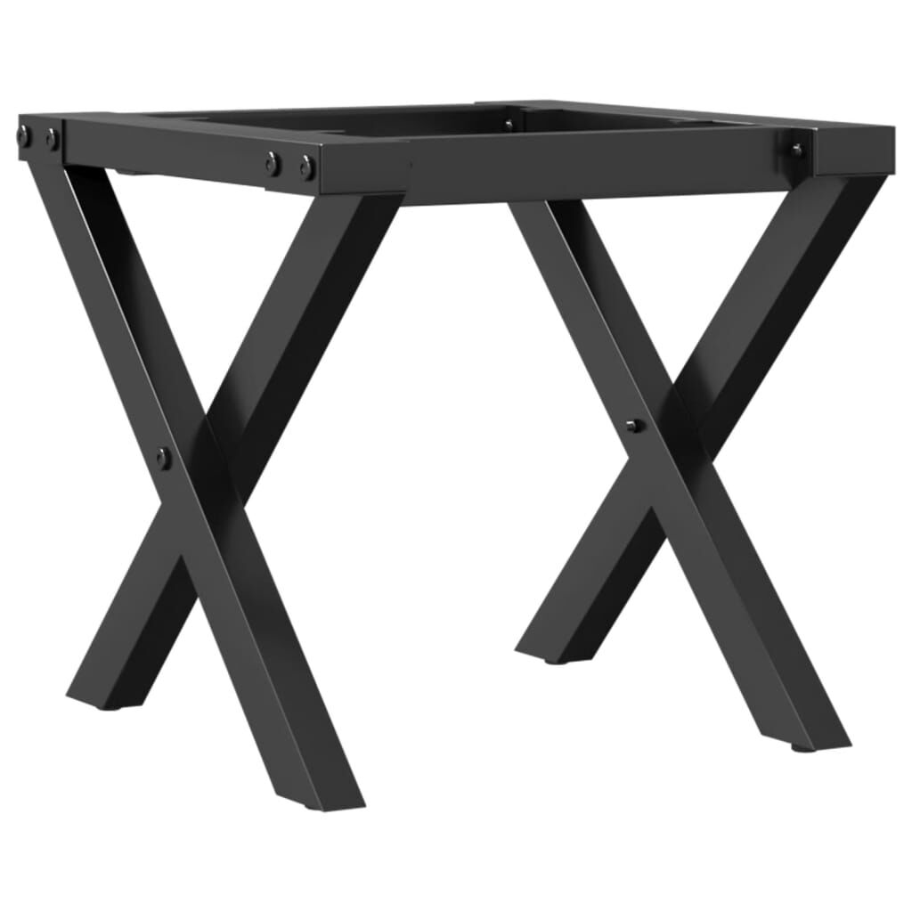 vidaXL Πόδια Τραπεζιού Σαλονιού σε Σχήμα «X» 40x40x33 εκ. Ατσάλι