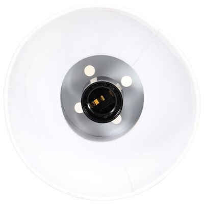 vidaXL Φωτιστικό Κρεμαστό Στρογγυλό 25 W Λευκό 17 εκ. Ε27