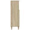 vidaXL Ντουλάπι Μπάνιου Sonoma Δρυς 30x30x100 εκ. Επεξεργασμένο Ξύλο