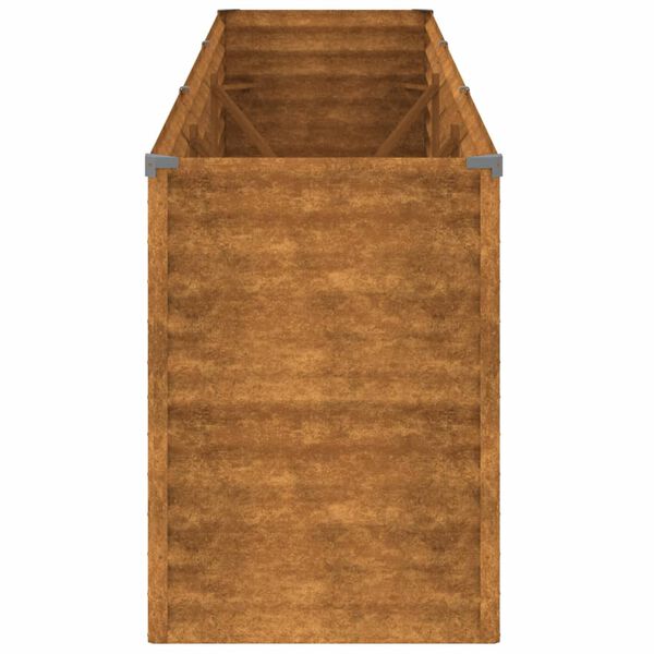 vidaXL Ζαρντινιέρα 291 x 50 x 69 εκ. από Ατσάλι Σκληρυθέν στον Αέρα