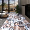 vidaXL Δάπεδο Αυτοκόλλητο Mono Pattern 20 τεμ. 1,86 μ² από PVC