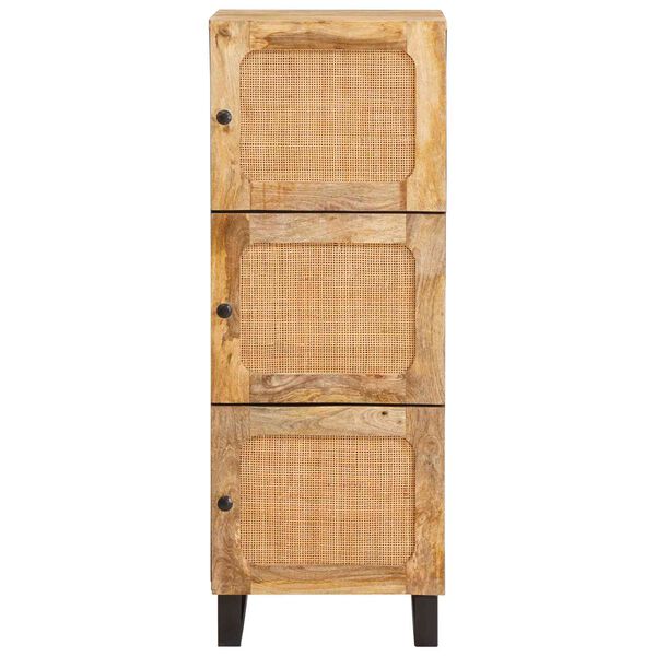 vidaXL Highboard &mu;&epsilon; &alpha;&pi;&omicron;&theta;ή&kappa;&epsilon;&upsilon;&sigma;&eta; &Kappa;&alpha;&phi;έ 90 x 33 x 75 &epsilon;&kappa; &Sigma;&tau;&epsilon;&rho;&epsilon;ό &xi;ύ&lambda;&omicron; &mu;ά&nu;&gamma;&kappa;&omicron;
