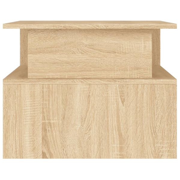 vidaXL Τραπεζάκι Σαλονιού Sonoma Δρυς 90x55x42,5 εκ Επεξεργασμένο Ξύλο