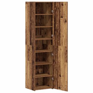 vidaXL Highboard &Pi;&alpha;&lambda;&iota;ό &xi;ύ&lambda;&omicron; 45 x 42,5 x 185 &epsilon;&kappa;.