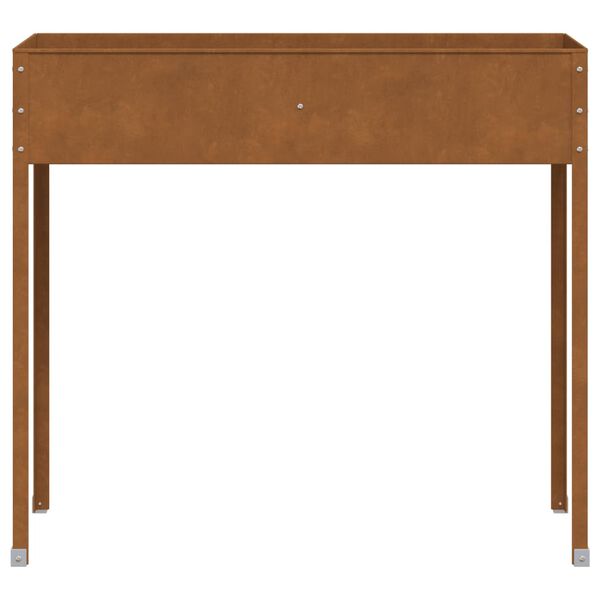 vidaXL Ζαρντινιέρα 100,5x40,5x90 εκ. Ατσάλι Σκληρυθέν στον Αέρα