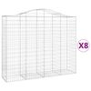 vidaXL &Sigma;&upsilon;&rho;&mu;&alpha;&tau;&omicron;&kappa;&iota;&beta;ώ&tau;&iota;&alpha; &Tau;&omicron;&xi;&omega;&tau;ά 8 &tau;&epsilon;&mu;. 200x50x160/180 &epsilon;&kappa;. &Gamma;&alpha;&lambda;&beta;&alpha;&nu;. &Alpha;&tau;&sigma;ά&lambda;&iota;
