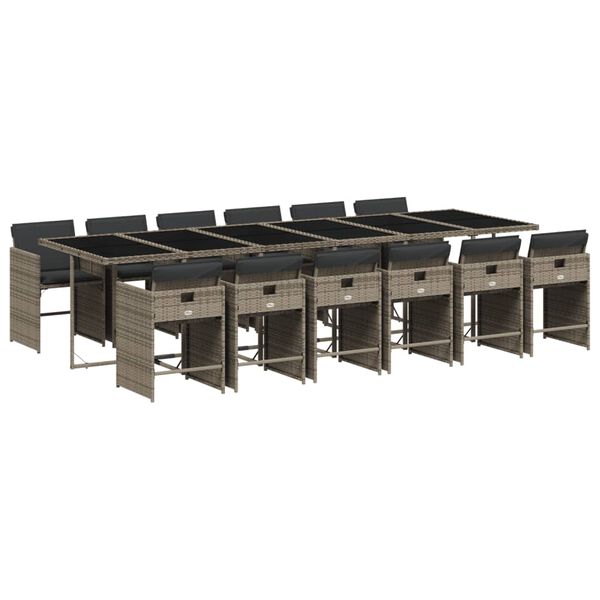 vidaXL &Tau;&rho;&alpha;&pi;&epsilon;&zeta;&alpha;&rho;ί&alpha; &Kappa;ή&pi;&omicron;&upsilon; 13 &Tau;&epsilon;&mu;&alpha;&chi;ί&omega;&nu; &Gamma;&kappa;&rho;&iota; &Sigma;&upsilon;&nu;&theta;&epsilon;&tau;&iota;&kappa;ό &Rho;&alpha;&tau;ά&nu; &mu;&epsilon; &Mu;&alpha;&xi;&iota;&lambda;ά&rho;&iota;&alpha;