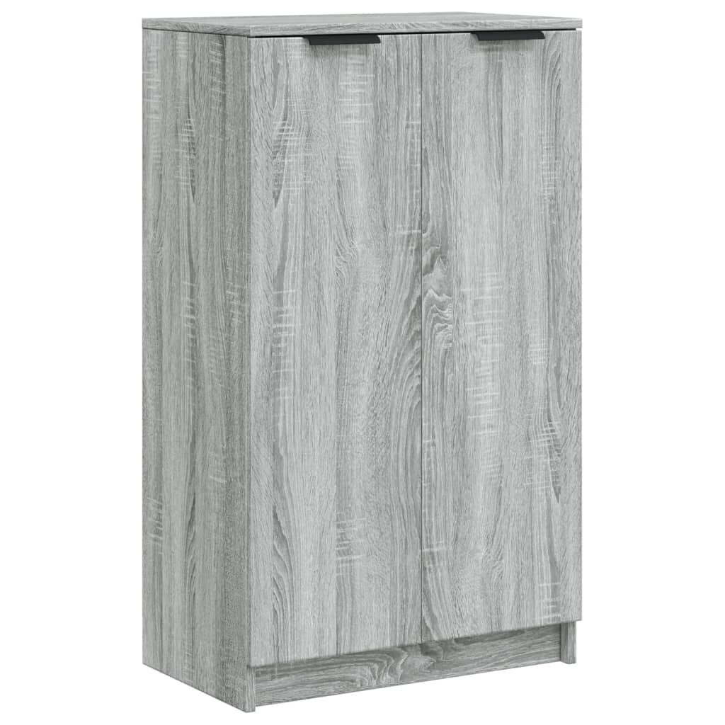 vidaXL Παπουτσοθήκη Γκρι Sonoma 59x35x100 εκ. από Επεξεργασμένο Ξύλο