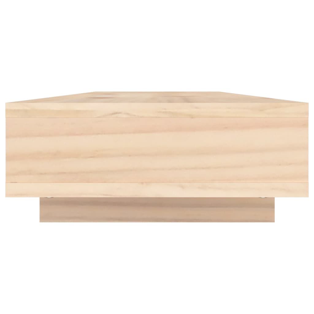vidaXL Βάση Οθόνης 100x27x14 εκ. από Μασίφ Ξύλο Πεύκου