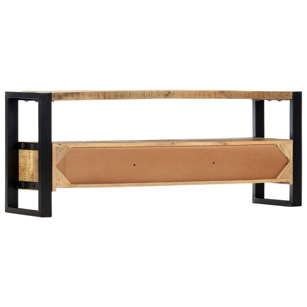 vidaXL Έπιπλο Τηλεόρασης 130 x 30 x 50 εκ. από Μασίφ Ξύλο Μάνγκο