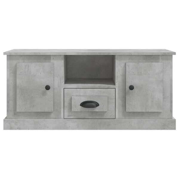 vidaXL Έπιπλο Τηλεόρασης Γκρι Σκυρ. 100x35,5x45 εκ. Επεξ. Ξύλο