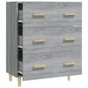 vidaXL Ντουλάπι Γκρι Sonoma 70 x 34 x 90 εκ. από Επεξεργασμένο Ξύλο