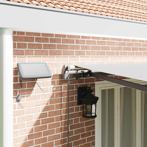 vidaXL Αντιανεμικό με Ανθρακί 6 x 3,5 μ Μέταλλο