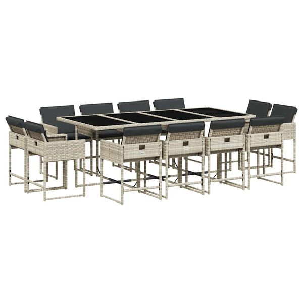 vidaXL &Tau;&rho;&alpha;&pi;&epsilon;&zeta;&alpha;&rho;ί&alpha; &Kappa;ή&pi;&omicron;&upsilon; 13 &Tau;&epsilon;&mu;&alpha;&chi;ί&omega;&nu; &Gamma;&kappa;&rho;&iota; &Sigma;&upsilon;&nu;&theta;&epsilon;&tau;&iota;&kappa;ό &Rho;&alpha;&tau;ά&nu; &mu;&epsilon; &Mu;&alpha;&xi;&iota;&lambda;ά&rho;&iota;&alpha;