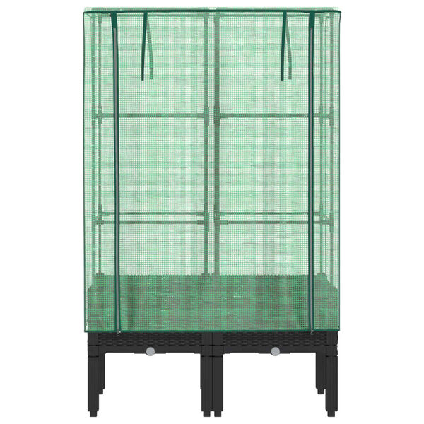 vidaXL &Zeta;&alpha;&rho;&nu;&tau;&iota;&nu;&iota;έ&rho;&alpha; &Upsilon;&pi;&epsilon;&rho;&upsilon;&psi;. &Kappa;ά&lambda;&upsilon;&mu;&mu;&alpha; &Theta;&epsilon;&rho;&mu;&omicron;&kappa;&eta;&pi;ί&omicron;&upsilon; Ό&psi;&eta; &Rho;&alpha;&tau;ά&nu; 80x40x140 &epsilon;&kappa;.