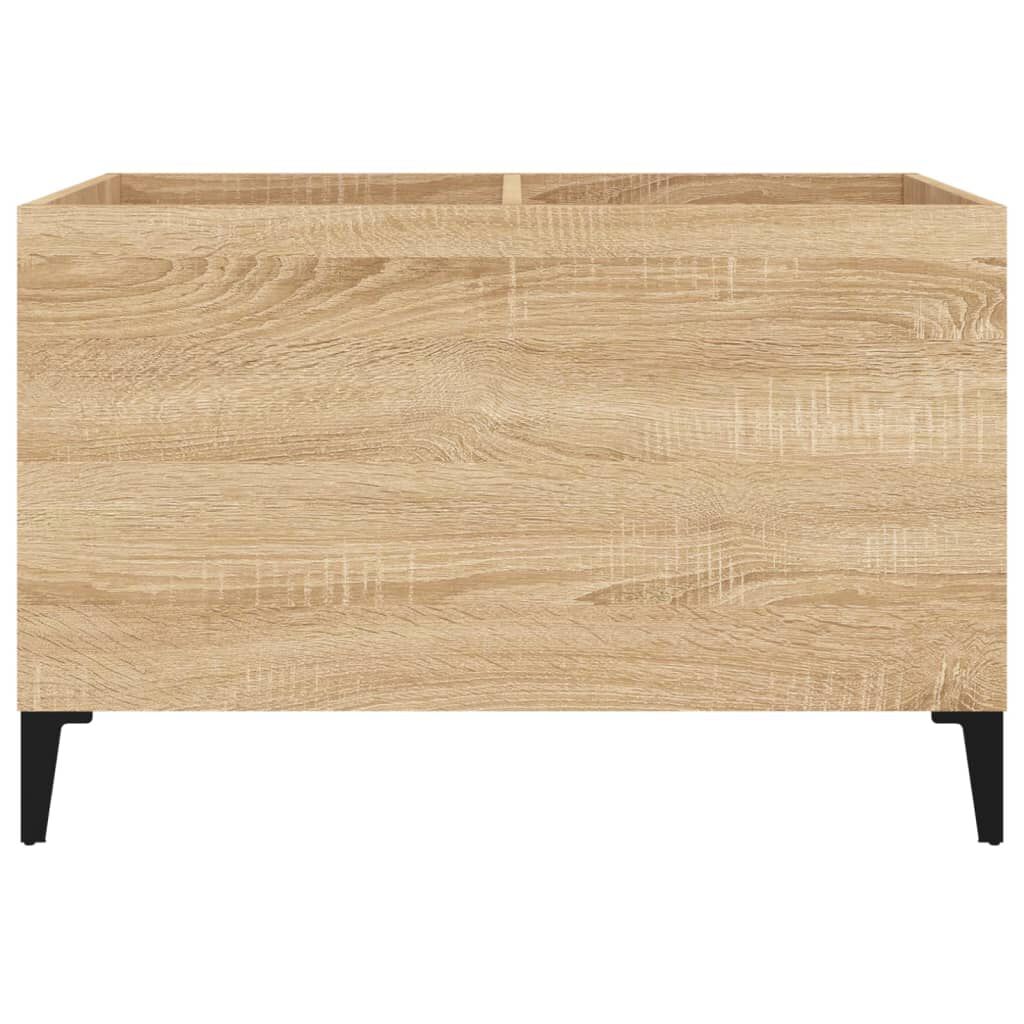 vidaXL Δισκοθήκη Sonoma Δρυς 74,5 x 38 x 48 εκ. από Επεξεργασμένο Ξύλο