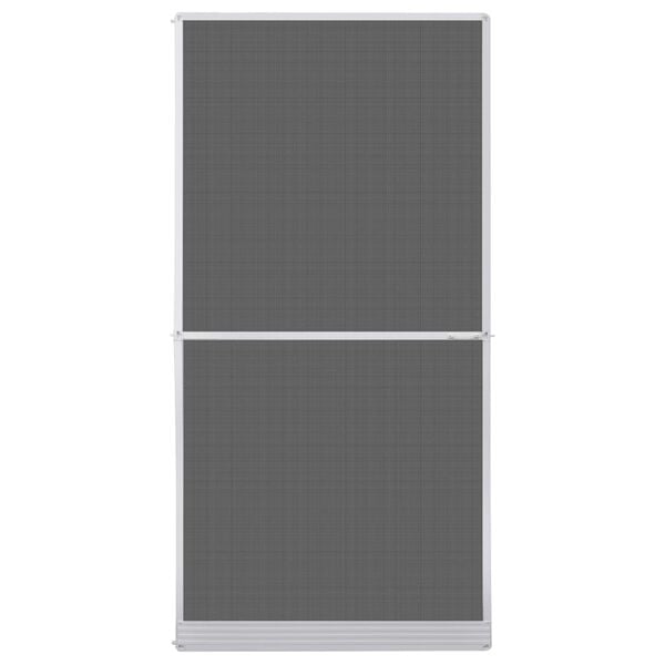 vidaXL Σήτα Πόρτας με Μεντεσέδες Λευκή 120 x 240 εκ.