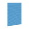 vidaXL Πλισέ περσίδα μπλε 90x150 cm Πλάτος υφάσματος 89,4 cm