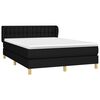 vidaXL &Kappa;&rho;&epsilon;&beta;ά&tau;&iota; Boxspring &mu;&epsilon; &Sigma;&tau;&rho;ώ&mu;&alpha; &Mu;&alpha;ύ&rho;&omicron; 140x200 &epsilon;&kappa;. &Upsilon;&phi;&alpha;&sigma;&mu;ά&tau;&iota;&nu;&omicron;