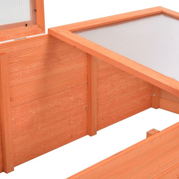 vidaXL Θερμοκήπιο 100x50x34 εκ. Ξύλινο