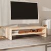 vidaXL Βάση Οθόνης 50 x 24 x 13 εκ. από Μασίφ Ξύλο Πεύκου
