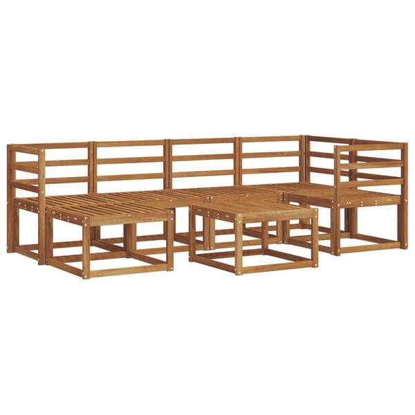 vidaXL &Sigma;&epsilon;&iota;&rho;ά &Kappa;&alpha;&nu;&alpha;&pi;έ &Epsilon;&xi;&omega;&tau;&epsilon;&rho;&iota;&kappa;&omicron;ύ 7 pcs &Phi;&upsilon;&sigma;&iota;&kappa;ό &Sigma;&tau;&epsilon;&rho;&epsilon;ό &Xi;ύ&lambda;&omicron; &Alpha;&kappa;&alpha;&kappa;ί&alpha;&sigmaf;