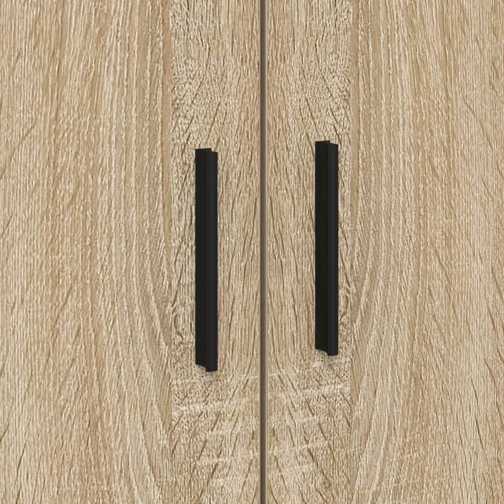 vidaXL κρεβάτι αποθήκευσης από Sonoma Oak 90x190 εκ