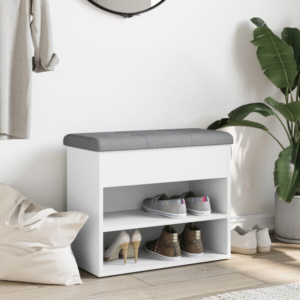 vidaXL &Pi;&alpha;&gamma;&kappa;ά&kappa;&iota; &Pi;&alpha;&pi;&omicron;&upsilon;&tau;&sigma;&iota;ώ&nu; &Lambda;&epsilon;&upsilon;&kappa;ό 62 x 32 x 50 &epsilon;&kappa;. &alpha;&pi;ό &Tau;&epsilon;&chi;&nu;&eta;&tau;ό &Xi;ύ&lambda;&omicron;