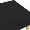 vidaXL Υποπόδιο Μαύρο 77x55x31 εκ. Υφασμάτινο